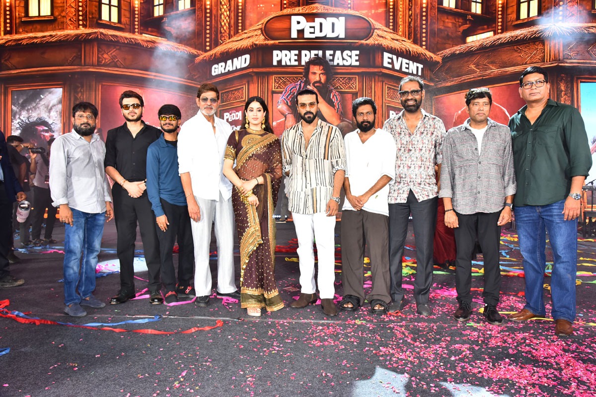 Peddi Pre-Release Event Photos