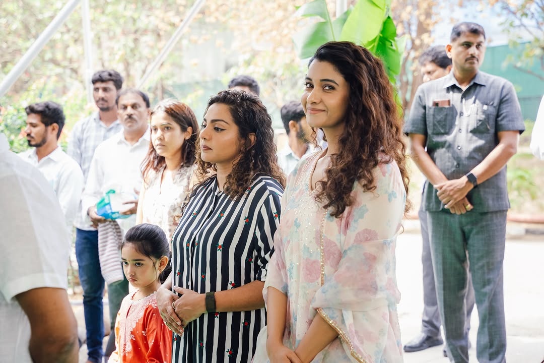 Priya Bhavani Shankar Joins Dhootha Season 2; Pooja Ceremony Photos Go Viral