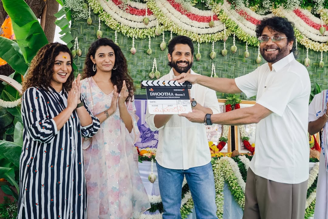 Priya Bhavani Shankar Joins Dhootha Season 2; Pooja Ceremony Photos Go Viral