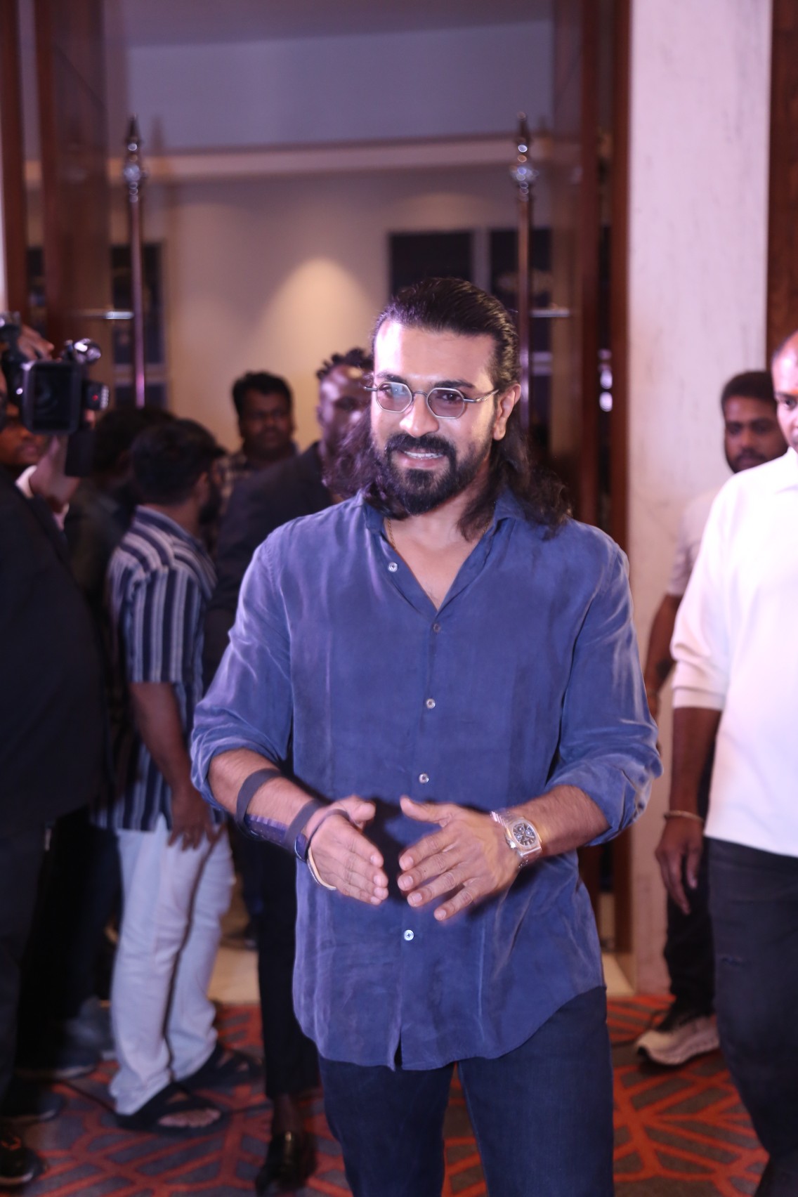 Ram Charan confident trendy appearance