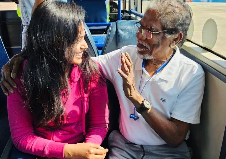 Ramya Pandian Shares Heartfelt Photos With Bharathiraja After His Demise