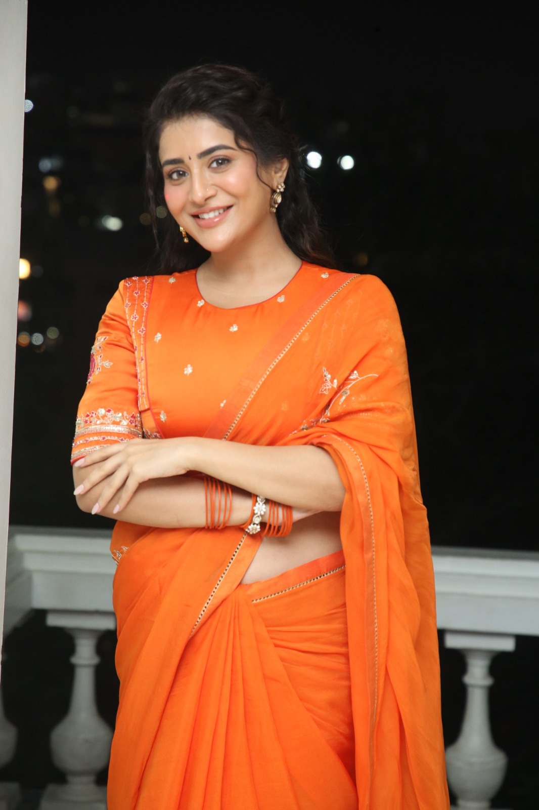 Rashi Singh in Transfer Trimurthulu Event