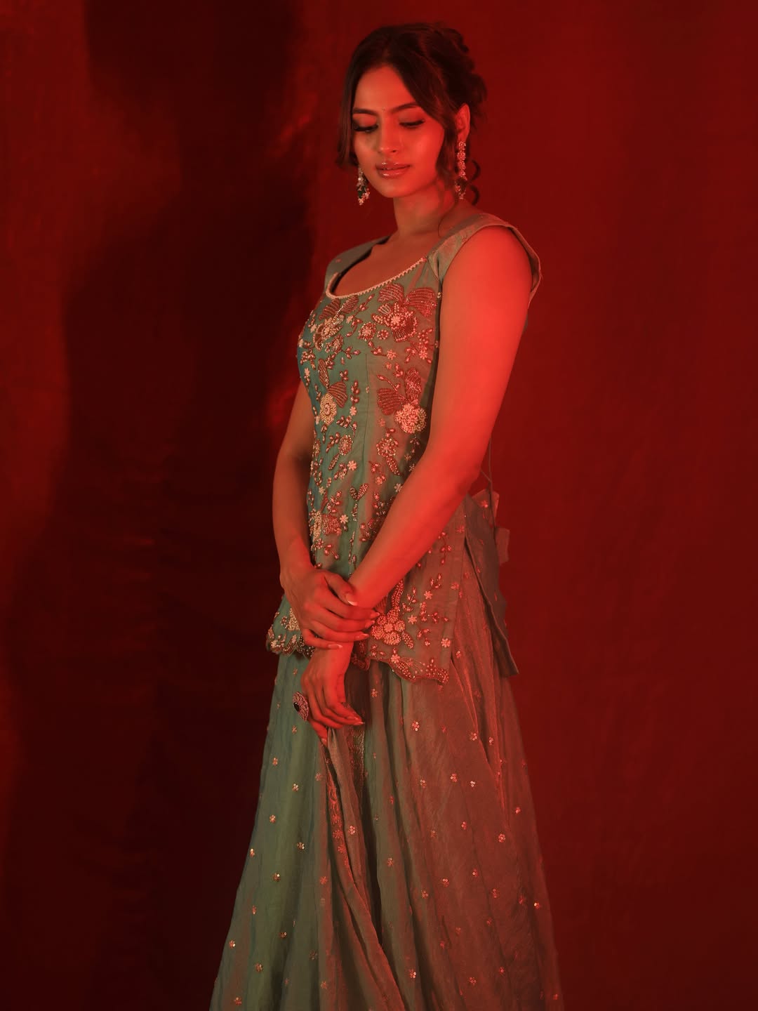 Rashika Shetty in elegant ethnic attire