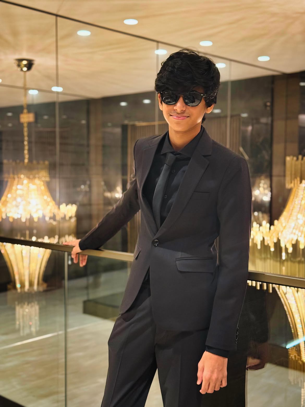 Aarti Ravi son Aarav turns 16