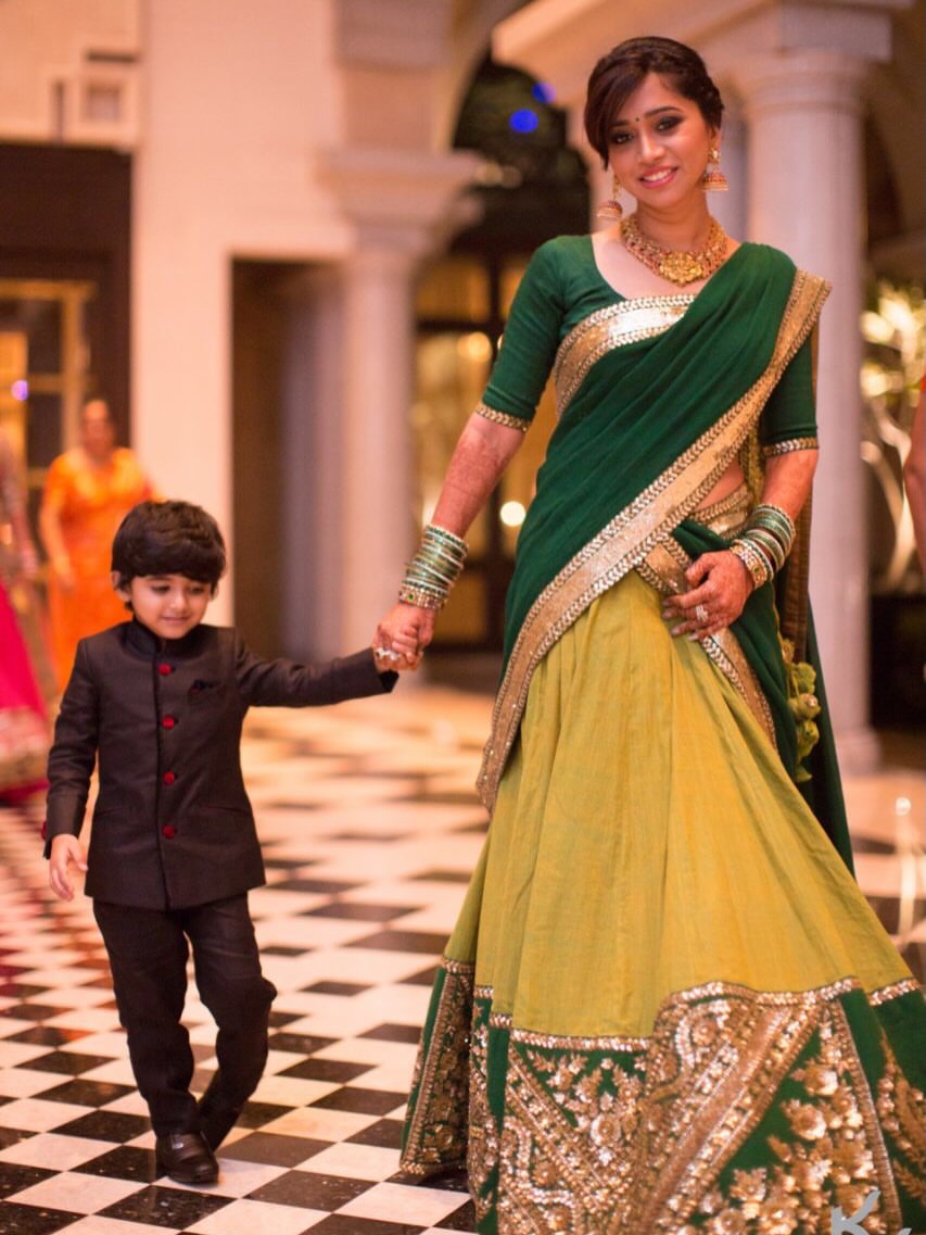 Aarti Ravi son Aarav turns 16