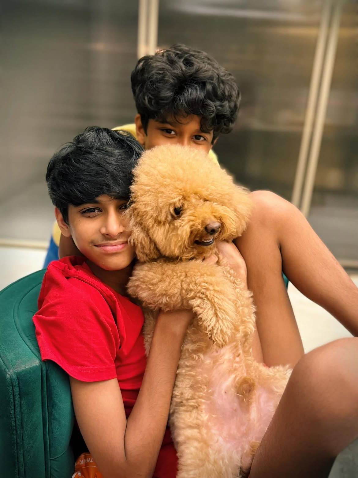 Aarti Ravi son Aarav turns 16