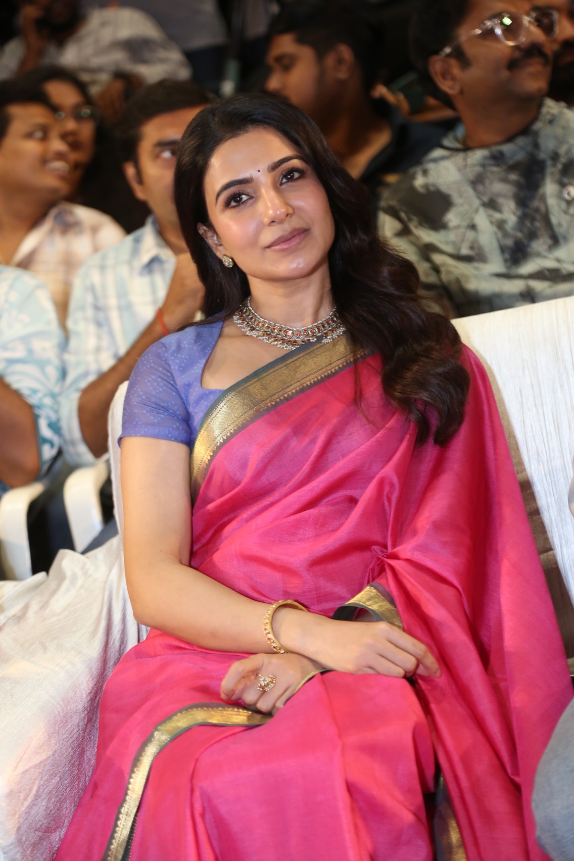 Samantha Ruth Prabhu elegant saree style