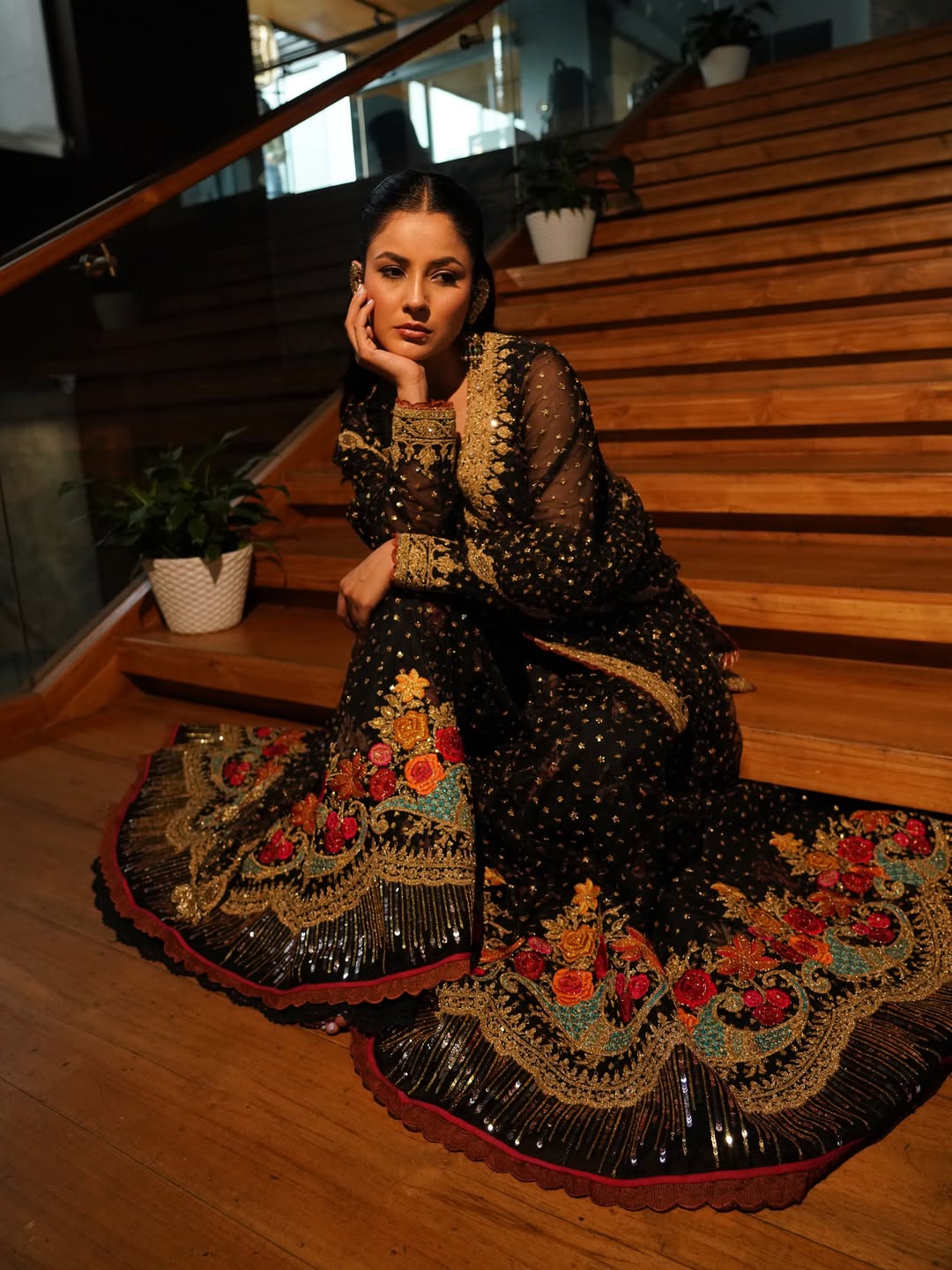 Traditional Glamour Meets Modern Confidence