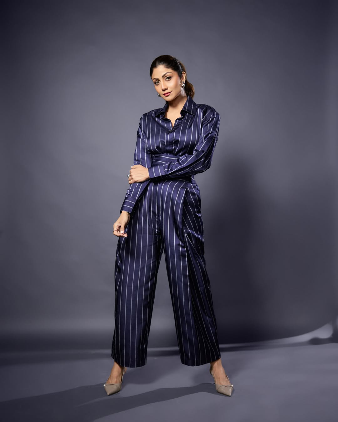 Striped Power Suit: Classic Patterns With Modern Charm