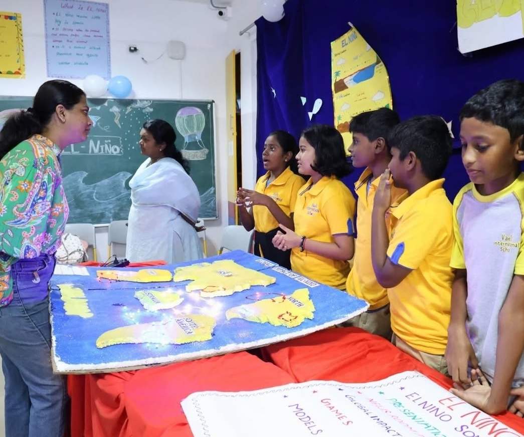 Sneha’s Son Impresses at School Science Exhibition; Photos Go Viral on Social Media