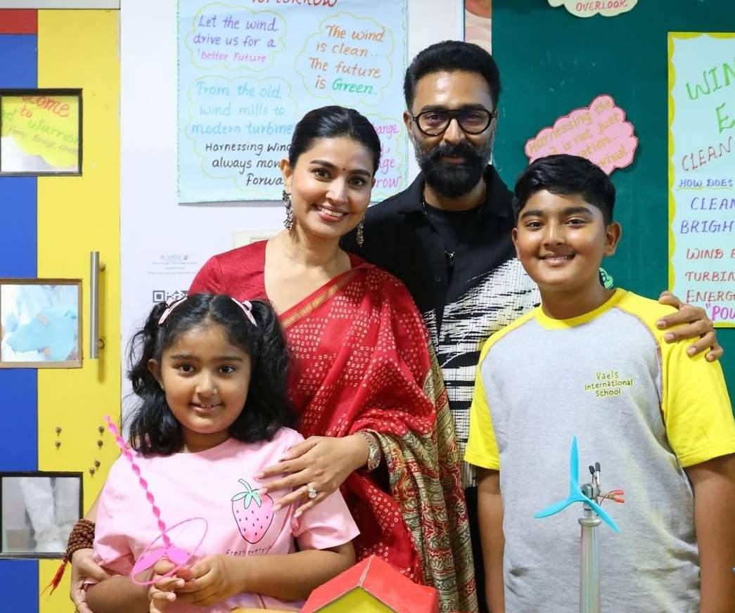 Sneha’s Son Impresses at School Science Exhibition; Photos Go Viral on Social Media
