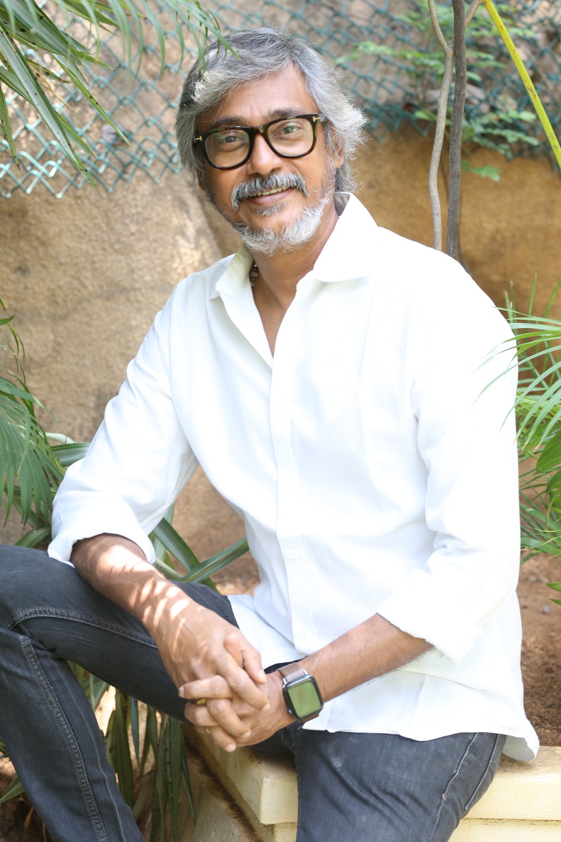 Soundar Rajan stylish casual appearance