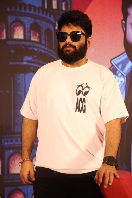 SS Thaman speaking at press conference