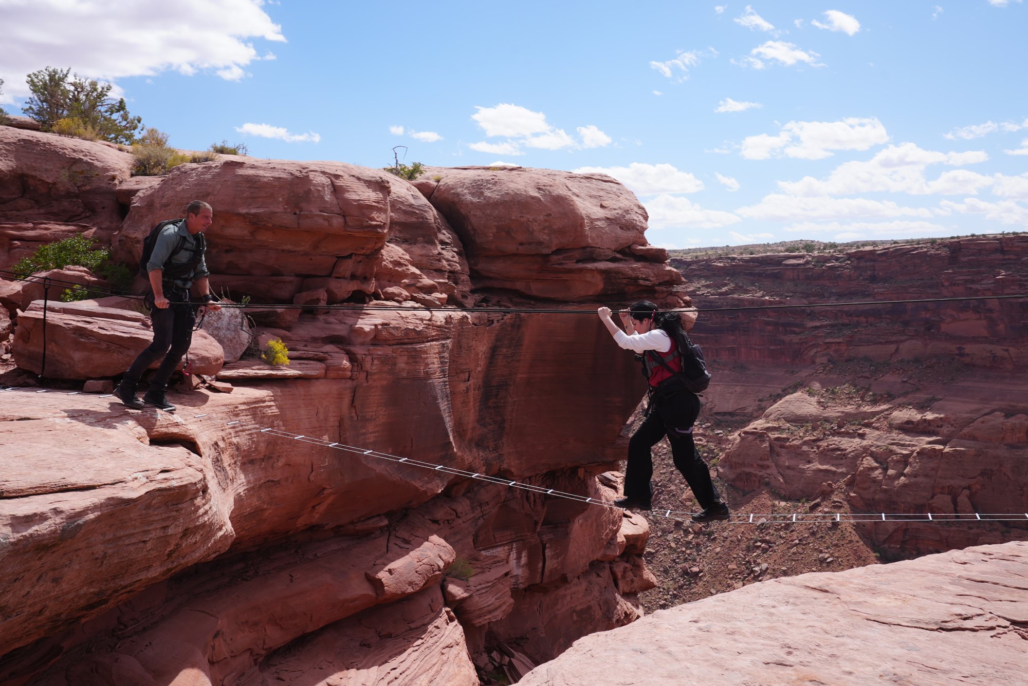 Bear Grylls Leads The Chosen Cast Into Untamed Landscapes