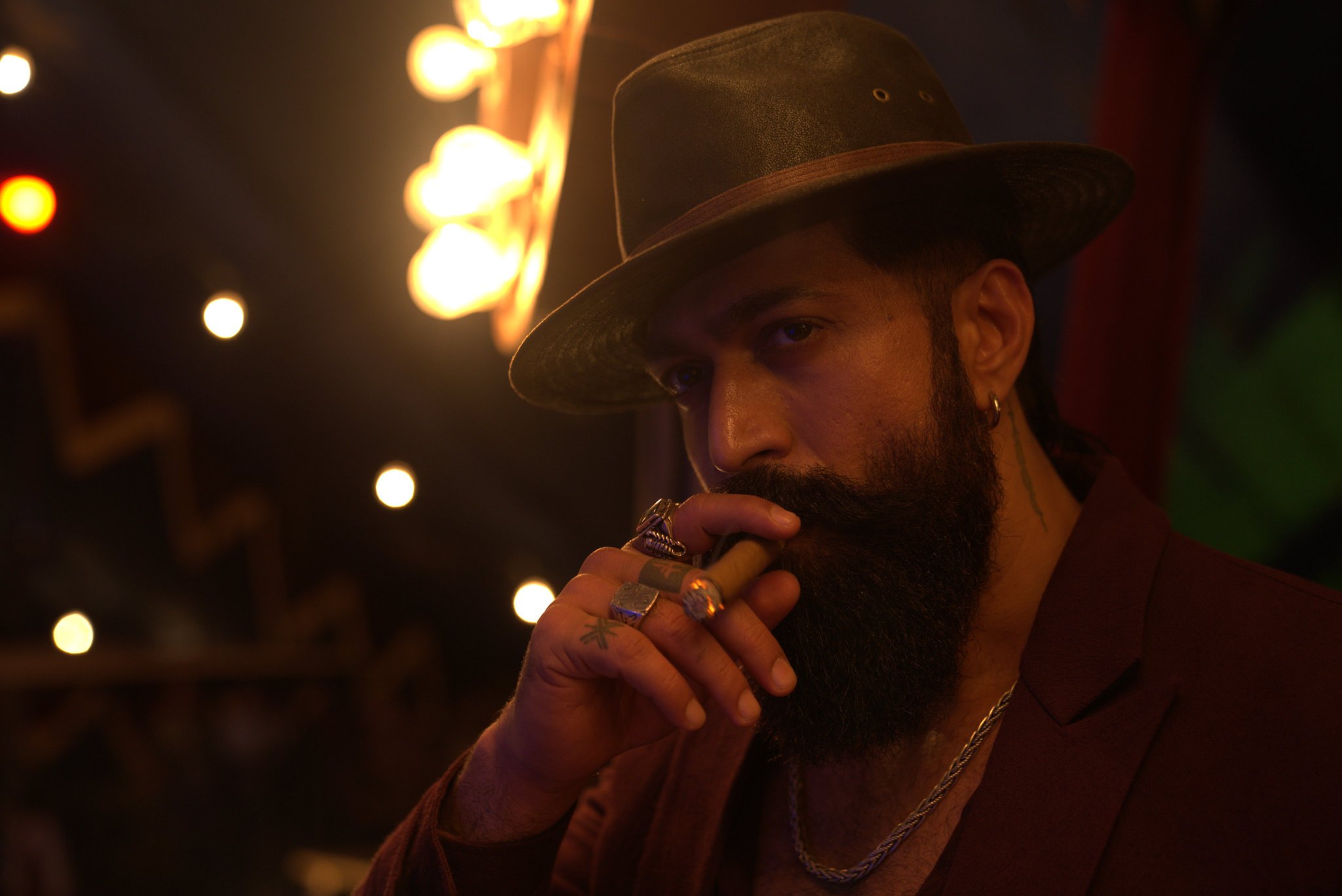 Yash Toxic cigar look style