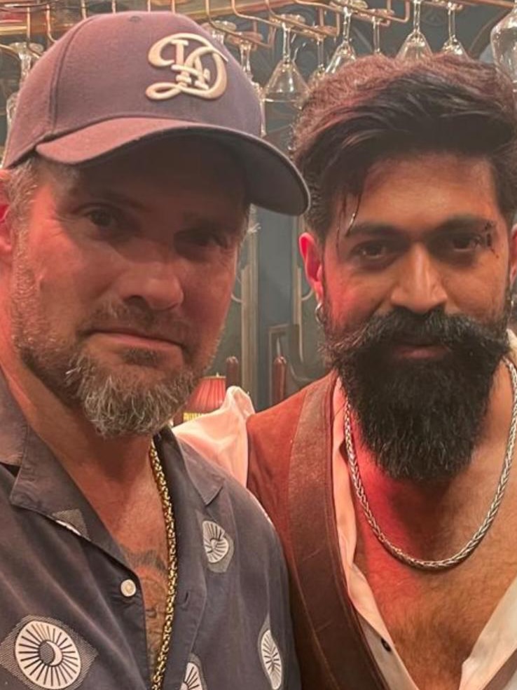 J.J. Perry Yash action sequence selfie