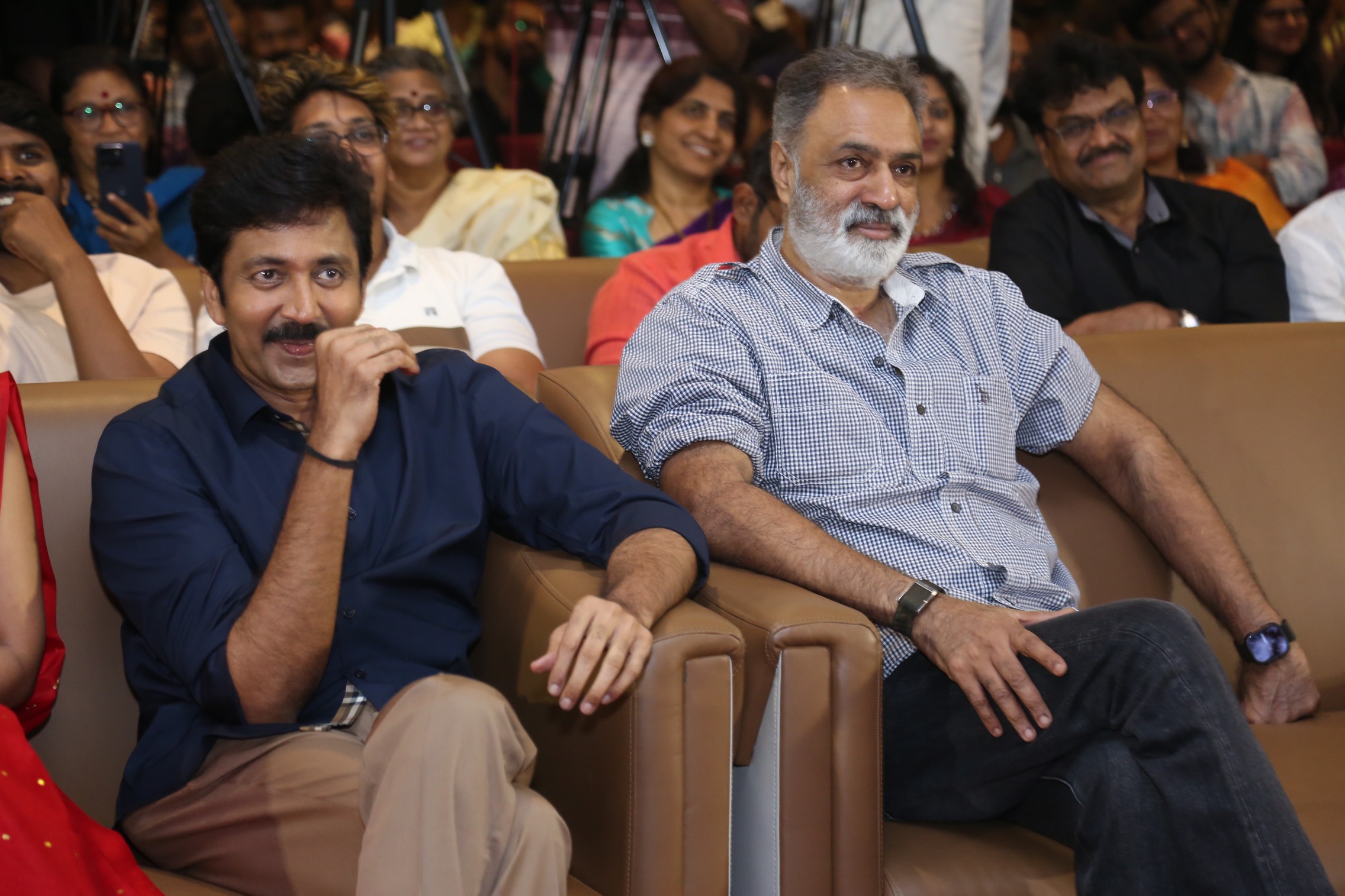 Vadde Naveen with producer Damodhar
