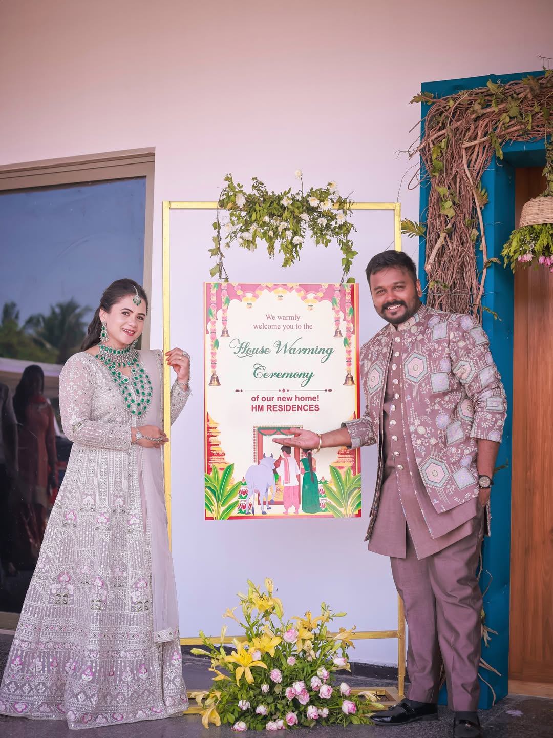 Manimegalai house warming function