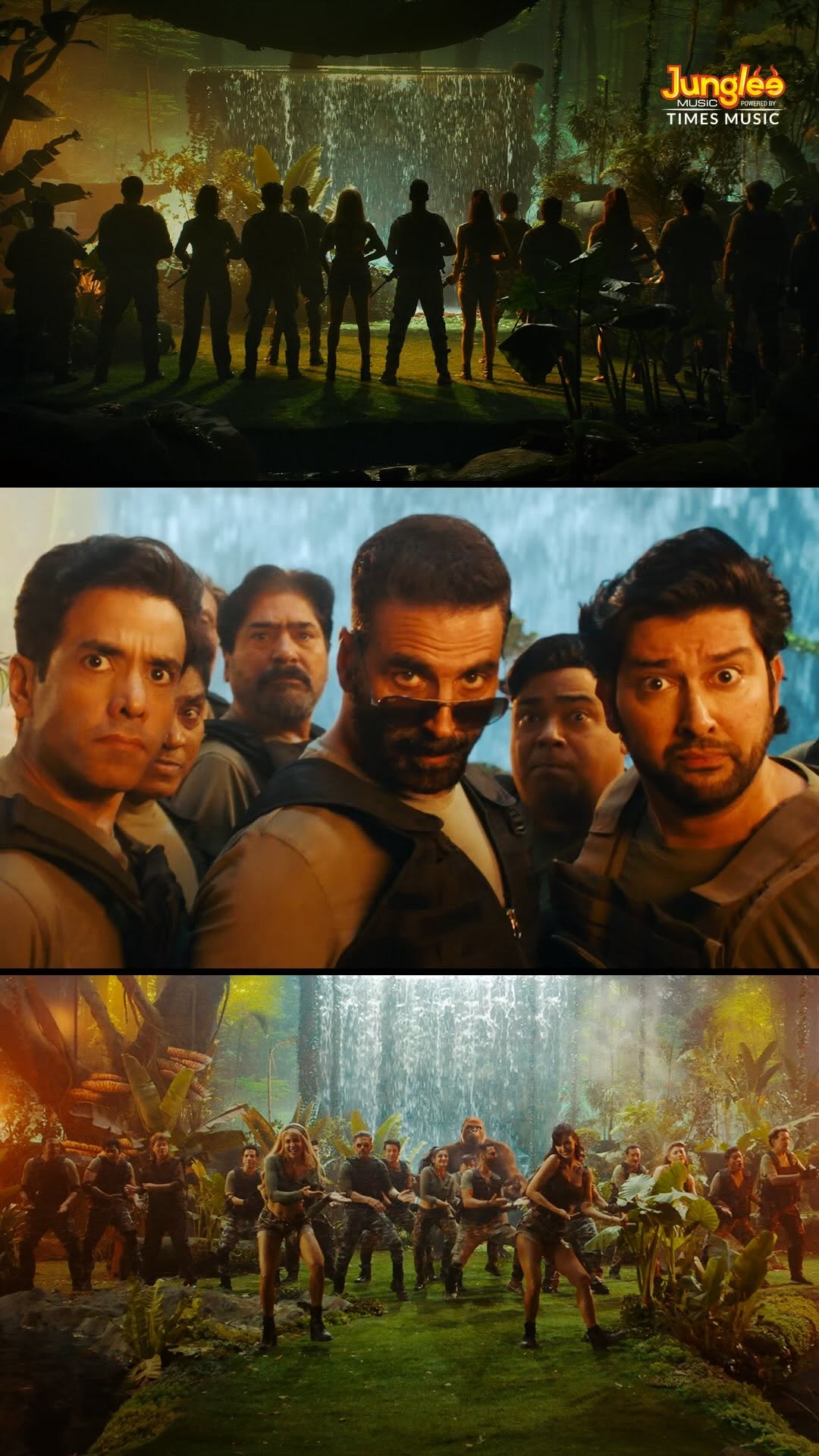Welcome To The Jungle title track collage