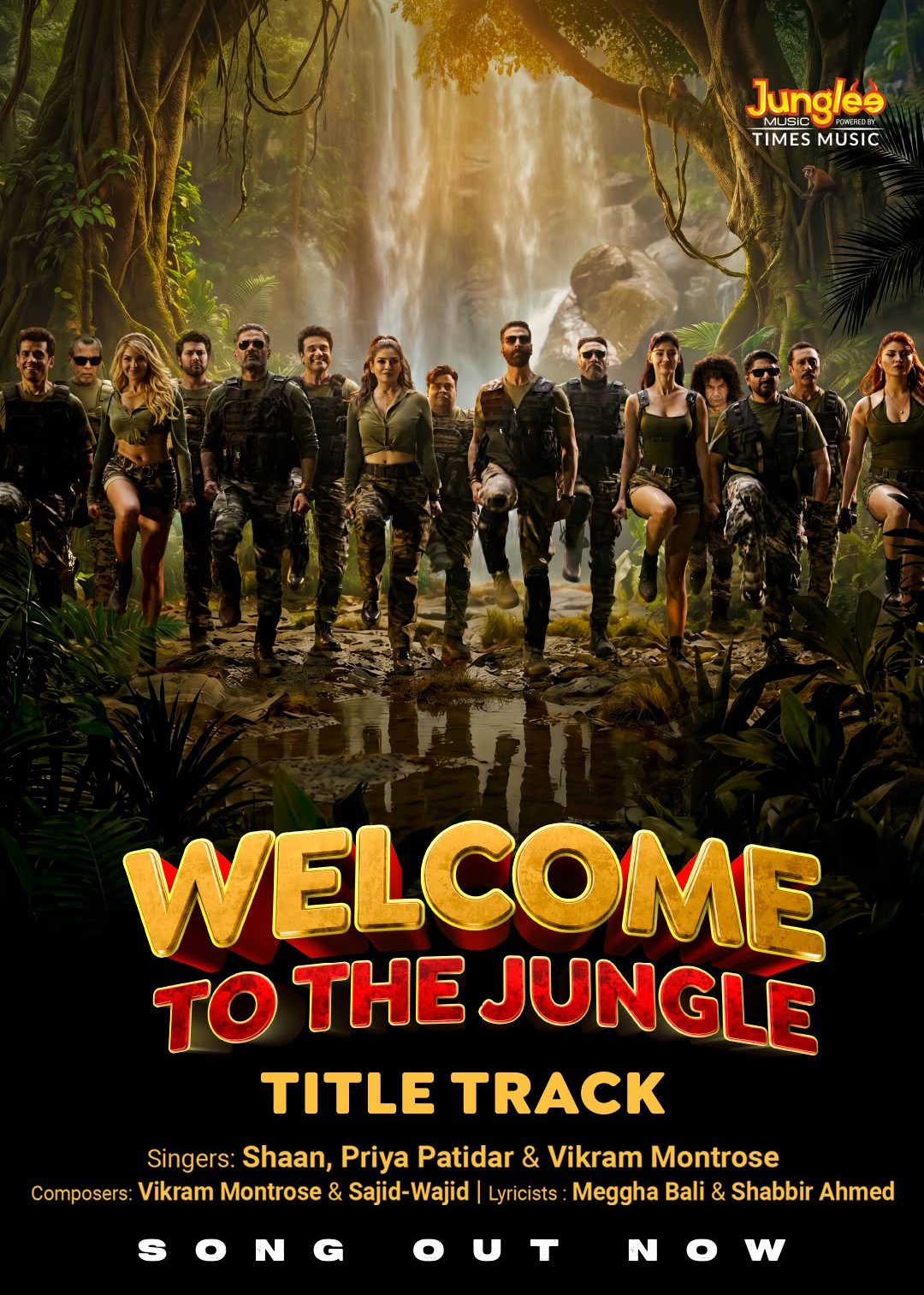Welcome To The Jungle title track poster