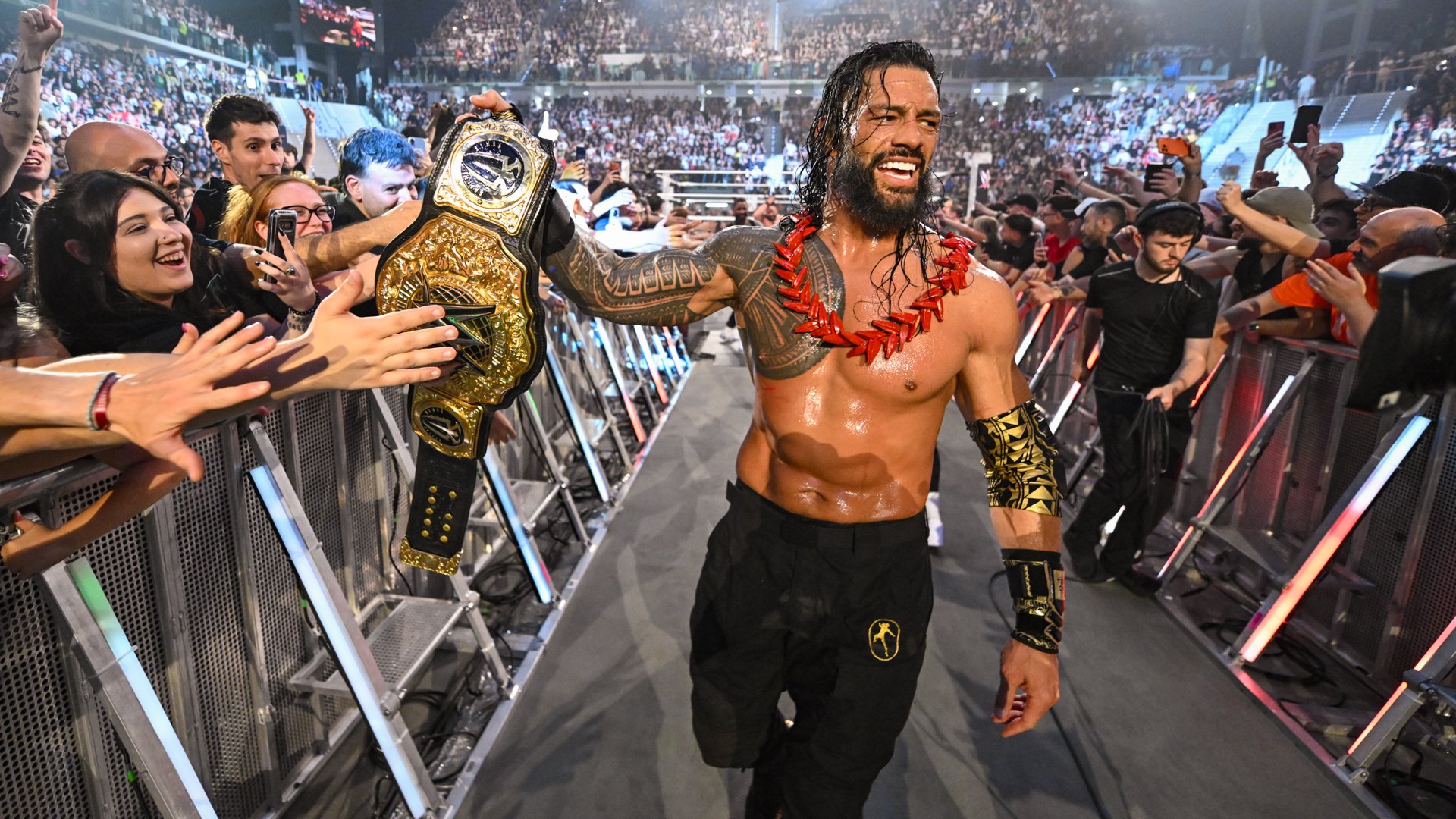 Roman Reigns Wins Tribal Combat Against Jacob Fatu