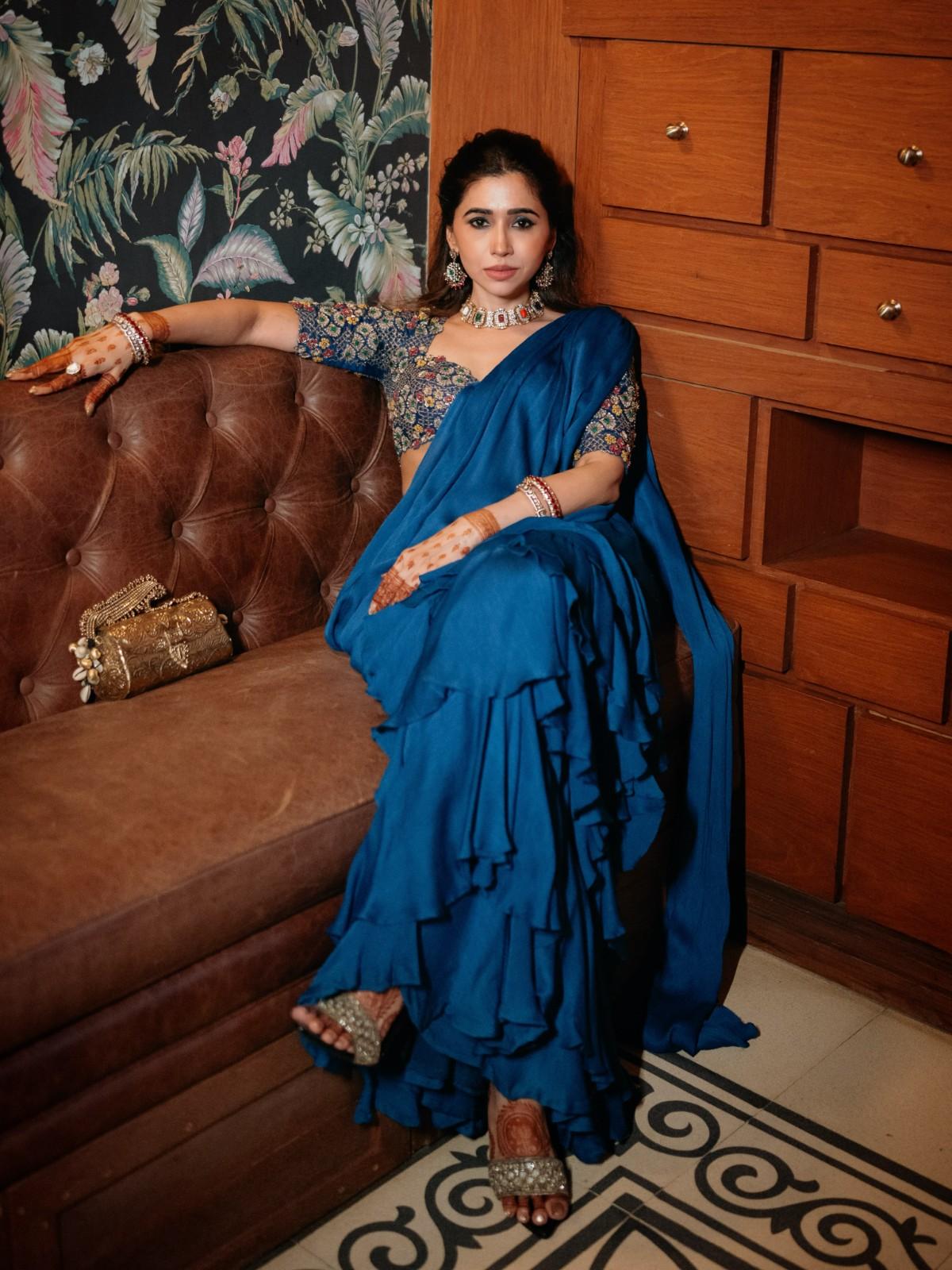 Aarti Ravi Shares Actress Kushboo Daughter Avantika Sundar Wedding Sangeet Photos