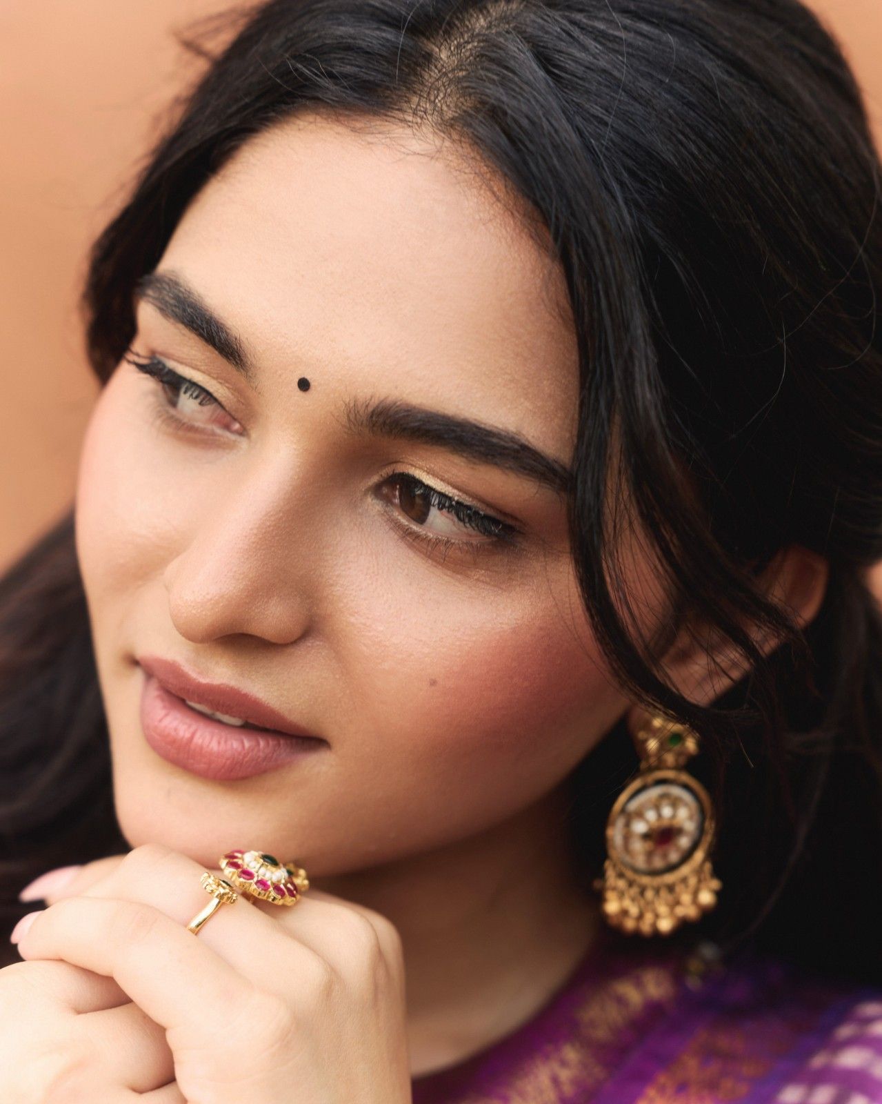 Actress Kayadu Lohar Shares Her Photos During Idhayam Murali Promotions