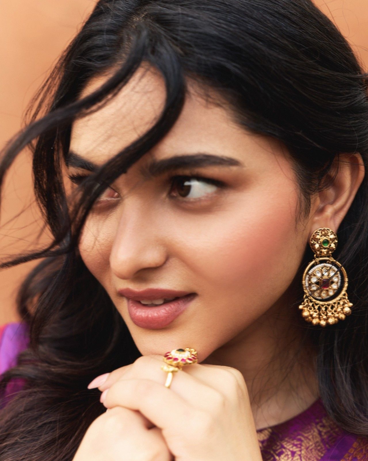 Actress Kayadu Lohar Shares Her Photos During Idhayam Murali Promotions
