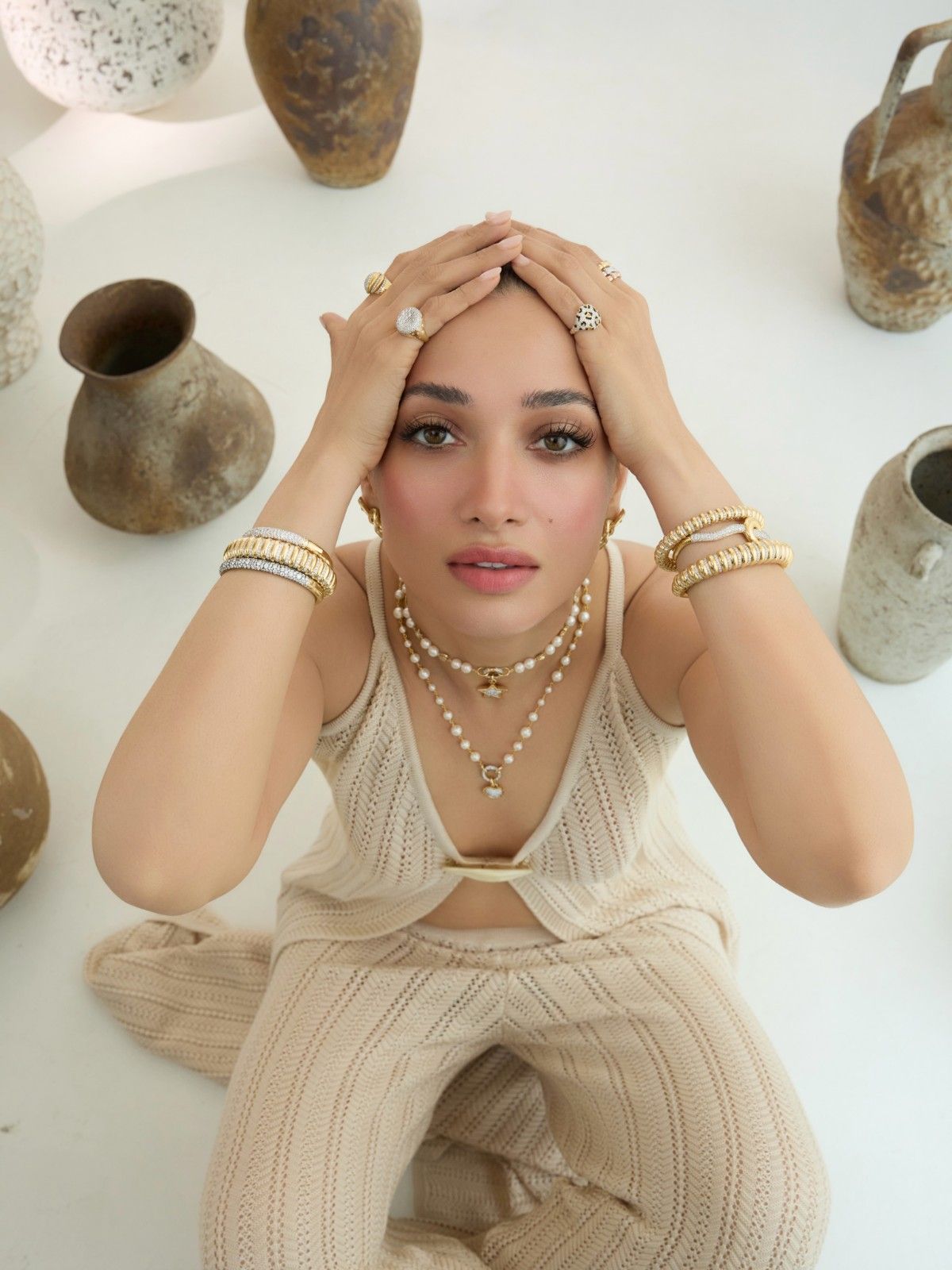 Actress Tamannaah Bhatia Shares Her Top Angle Photo With Beautiful Jewellery