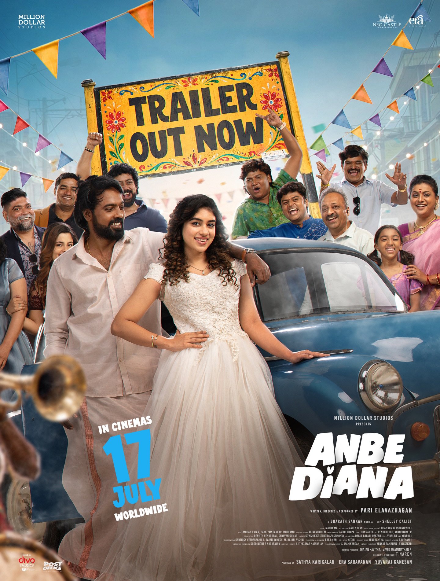 Anbe Diana official trailer launch poster