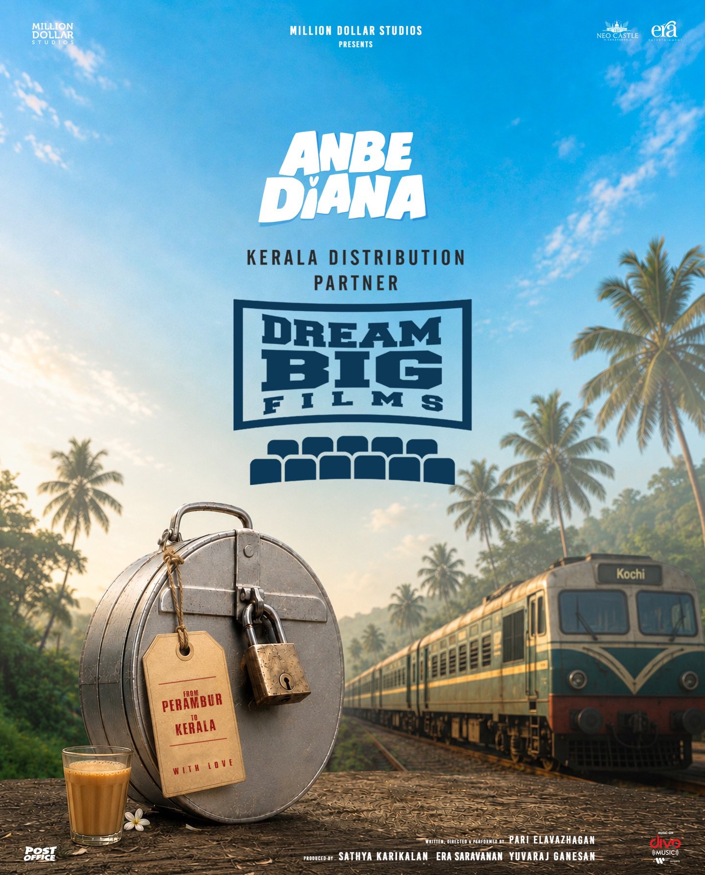Anbe Diana Kerala distribution rights announcement