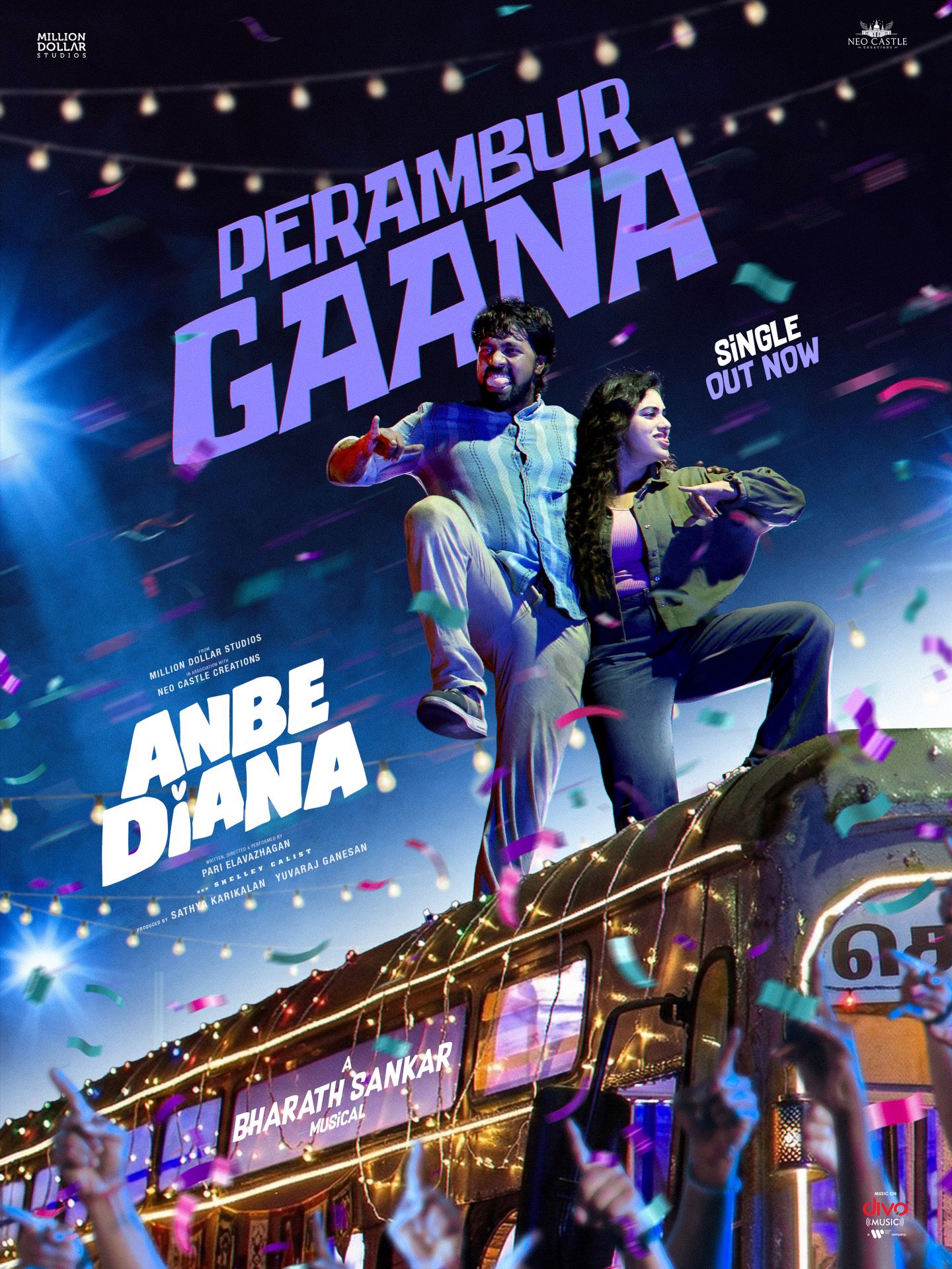 Perambur Gaana first single Anbe Diana