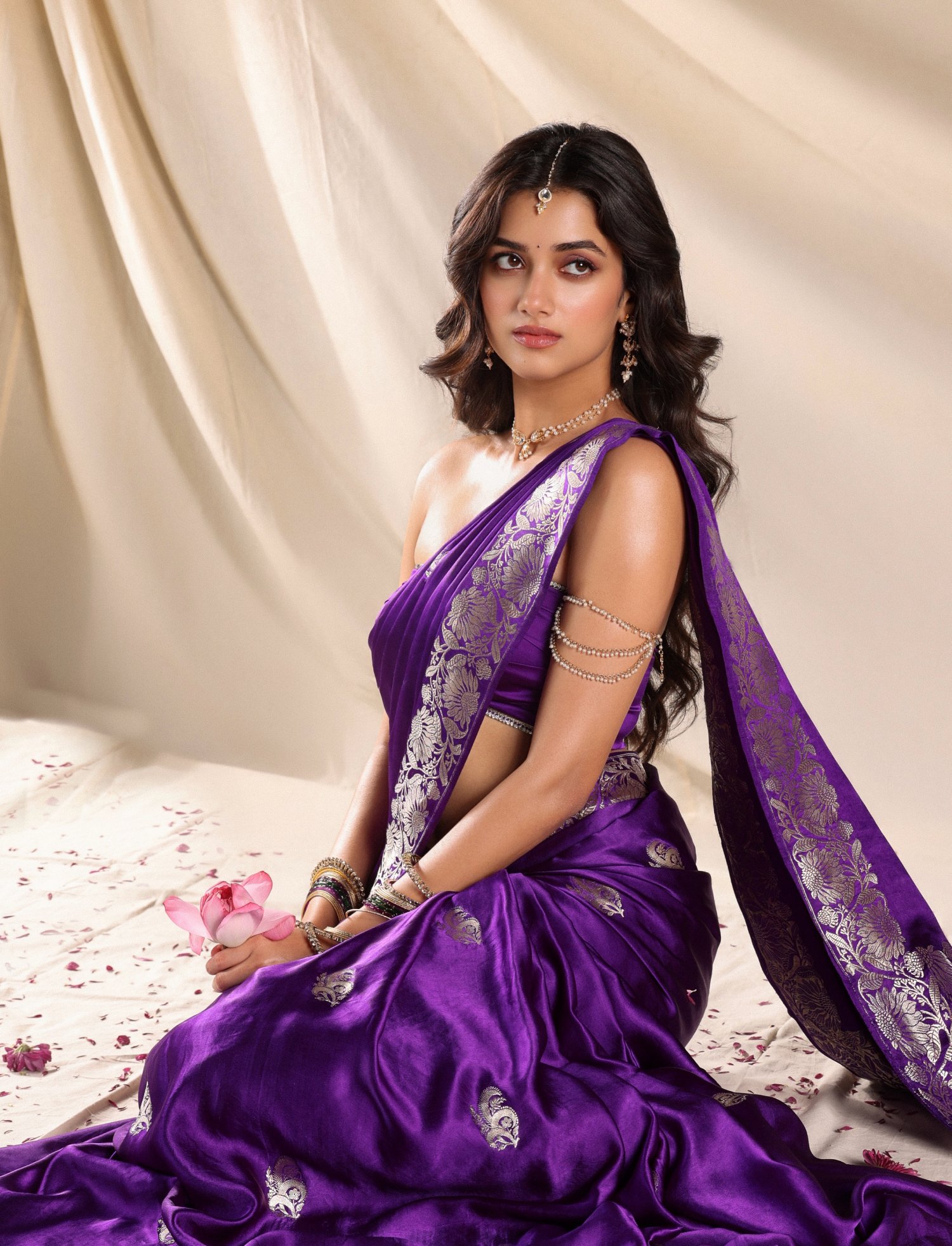 Bhagyashri Borse's Royal Fashion Statement