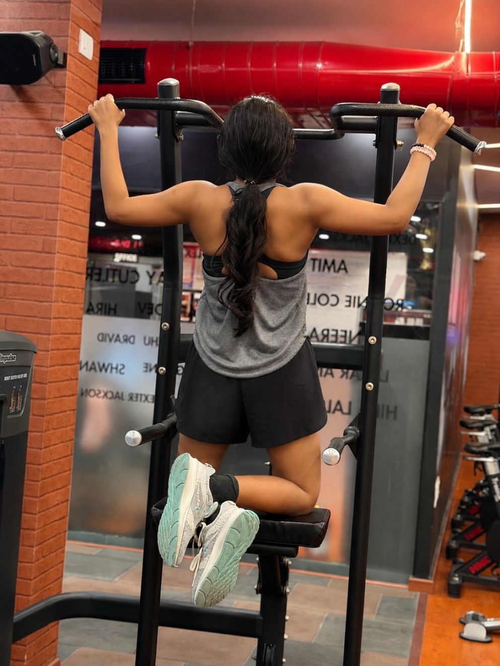 Raveena Daha workout stills