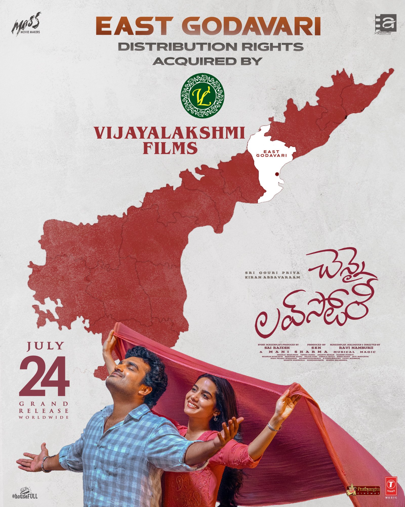 Chennai Love Story East Godavari distribution