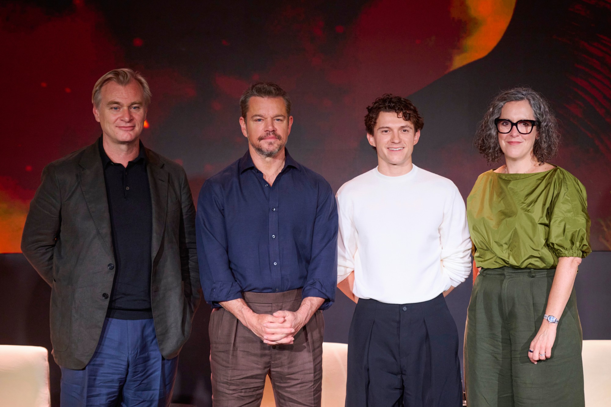Matt Damon, Tom Holland and Emma Thomas Join the Grand Premiere