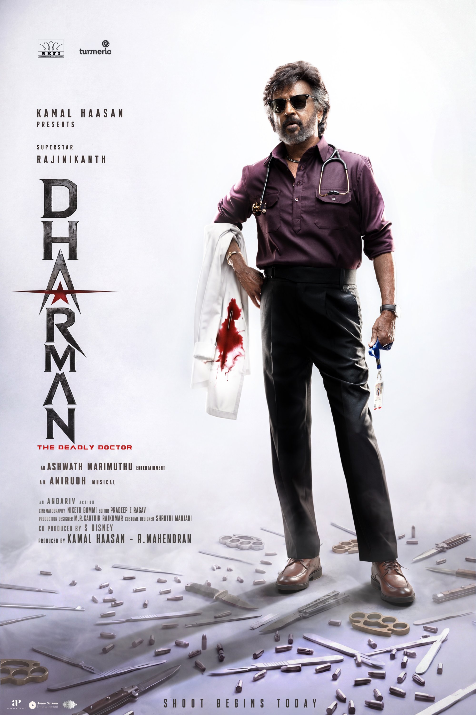 Team begins filming for Dharman.