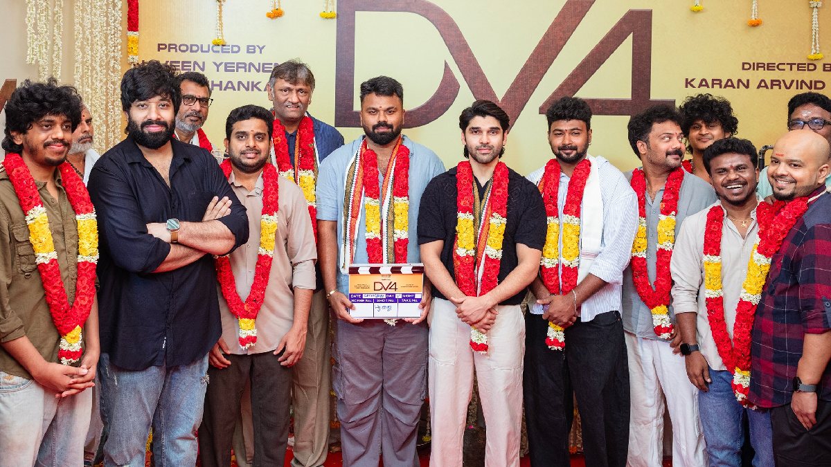 Dhruv Vikram DV4 Movie Pooja Stills