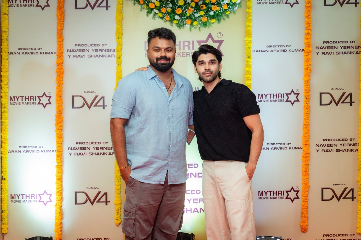Dhruv Vikram DV4 Movie Pooja Stills