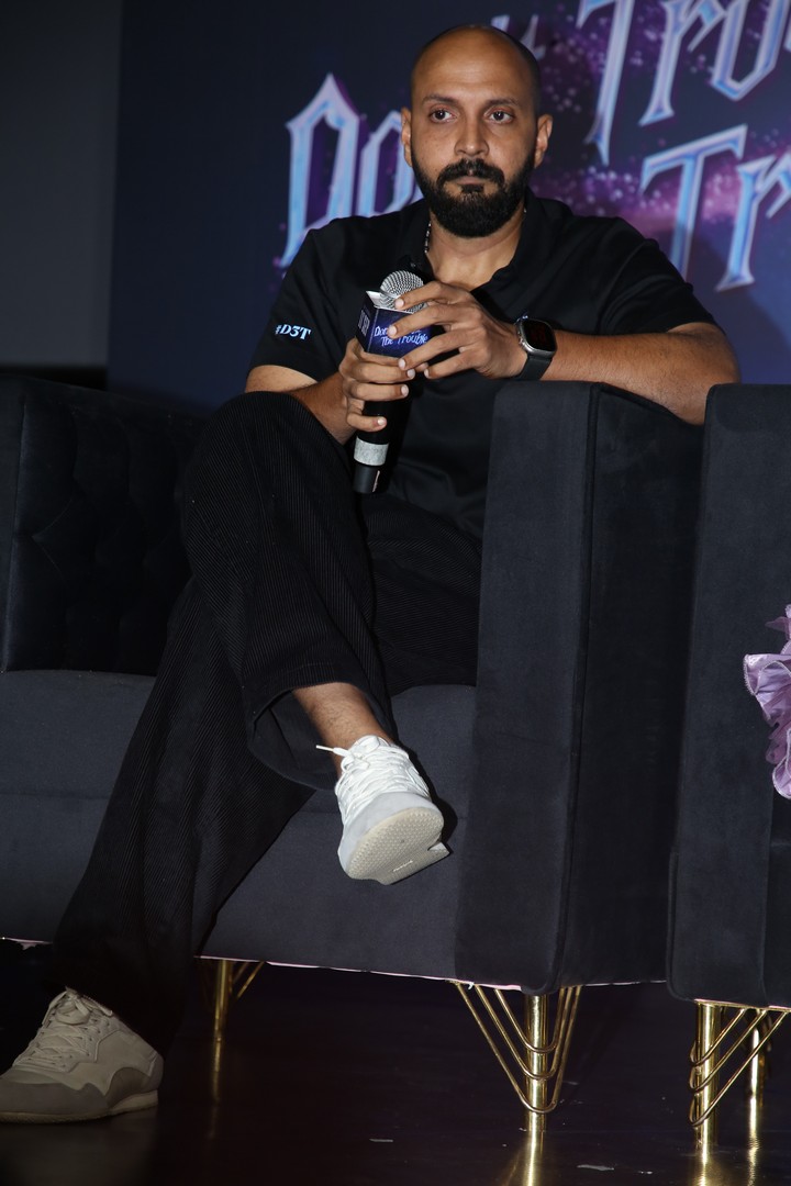 Director Shashank Yeleti at teaser launch event
