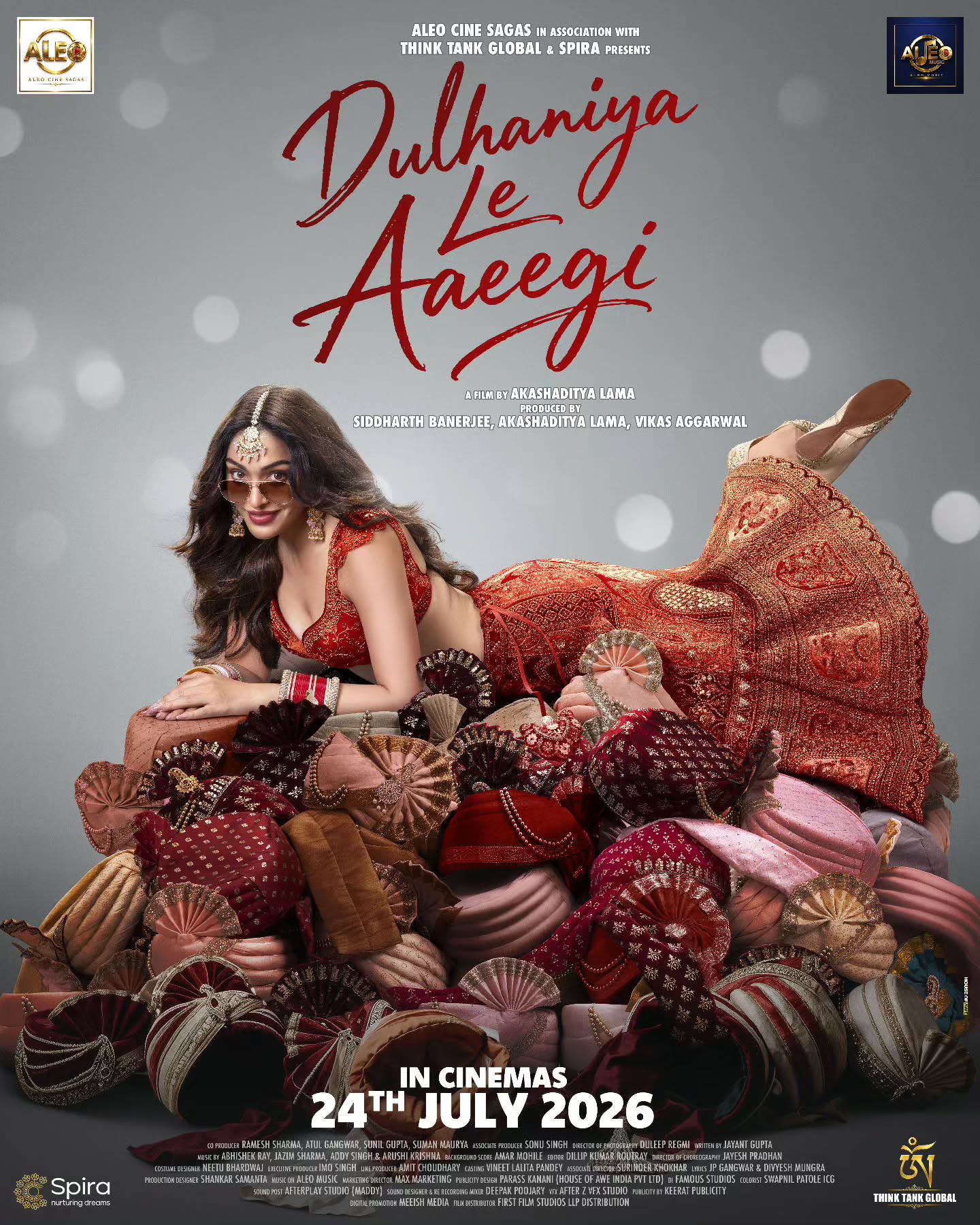 Dulhaniya Le Aaeegi first look poster featuring lead cast.
