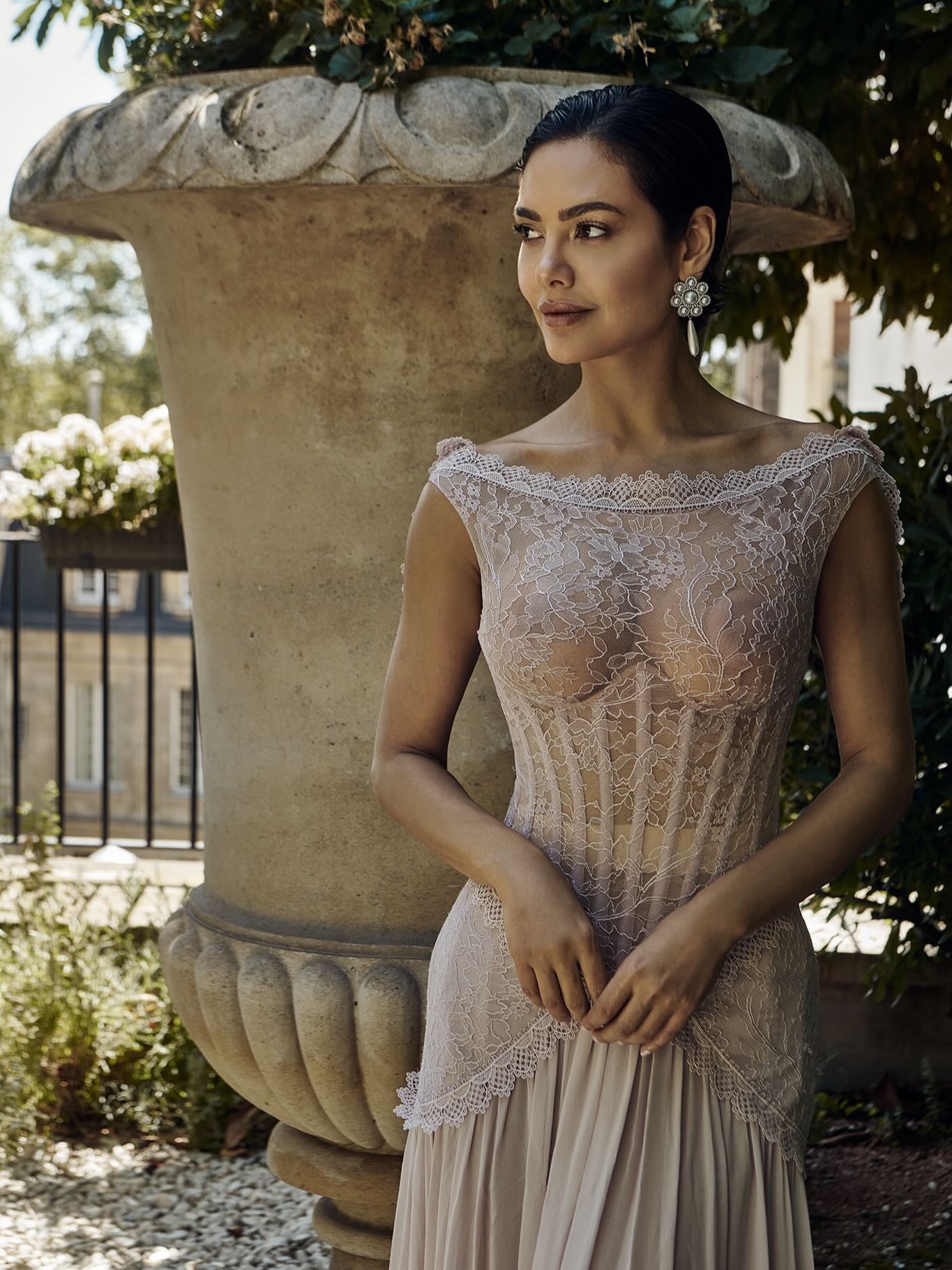 Soft Couture Meets Timeless Beauty
