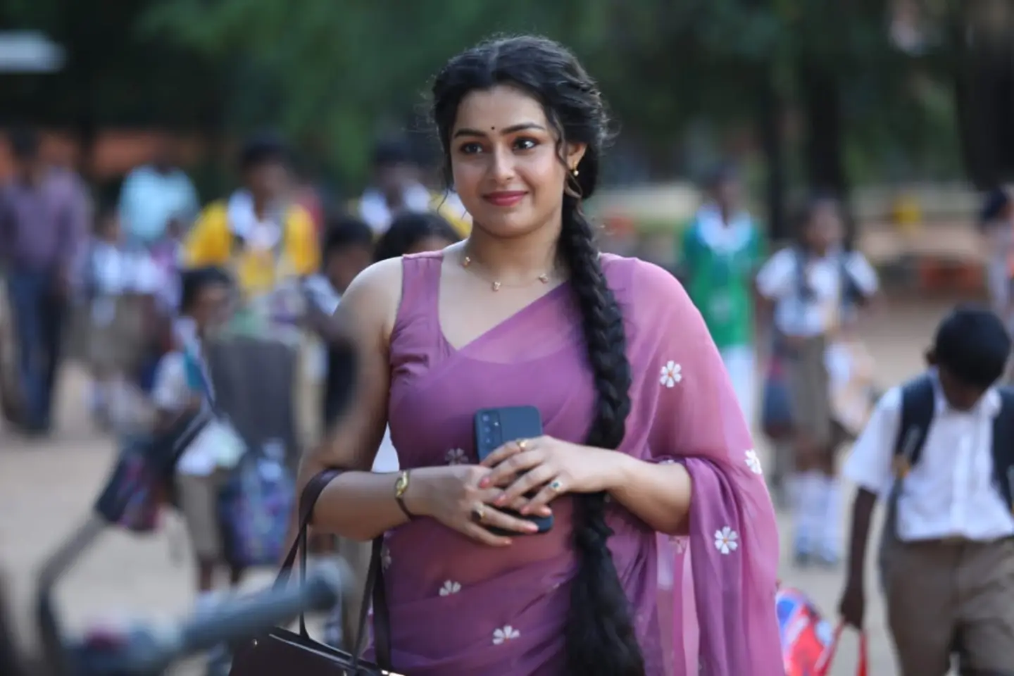 Gatta Kusthi 2 Fame Mokksha Shares Her Meenu Teacher Character Photos From Sets