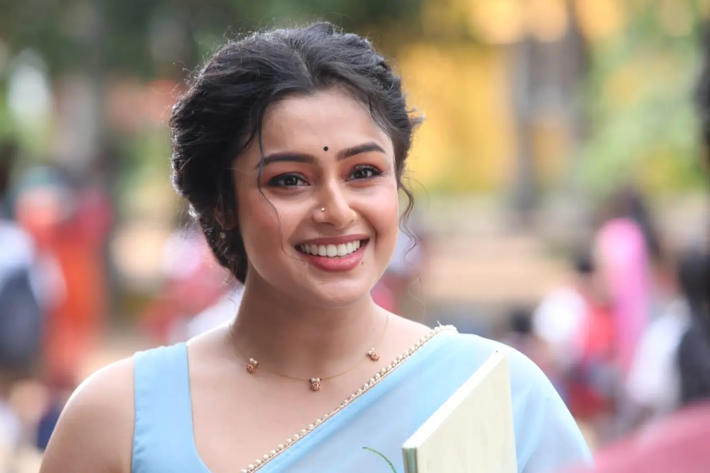 Gatta Kusthi 2 Fame Mokksha Shares Her Meenu Teacher Character Photos From Sets