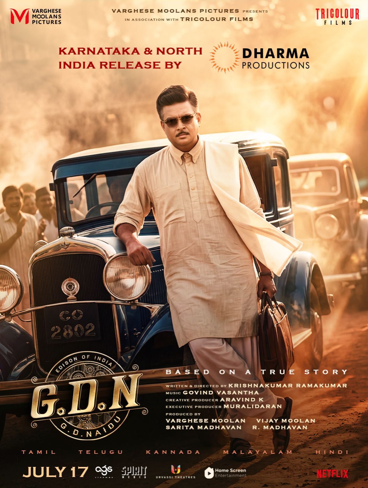 Dharma Productions distributing G.D.N. movie