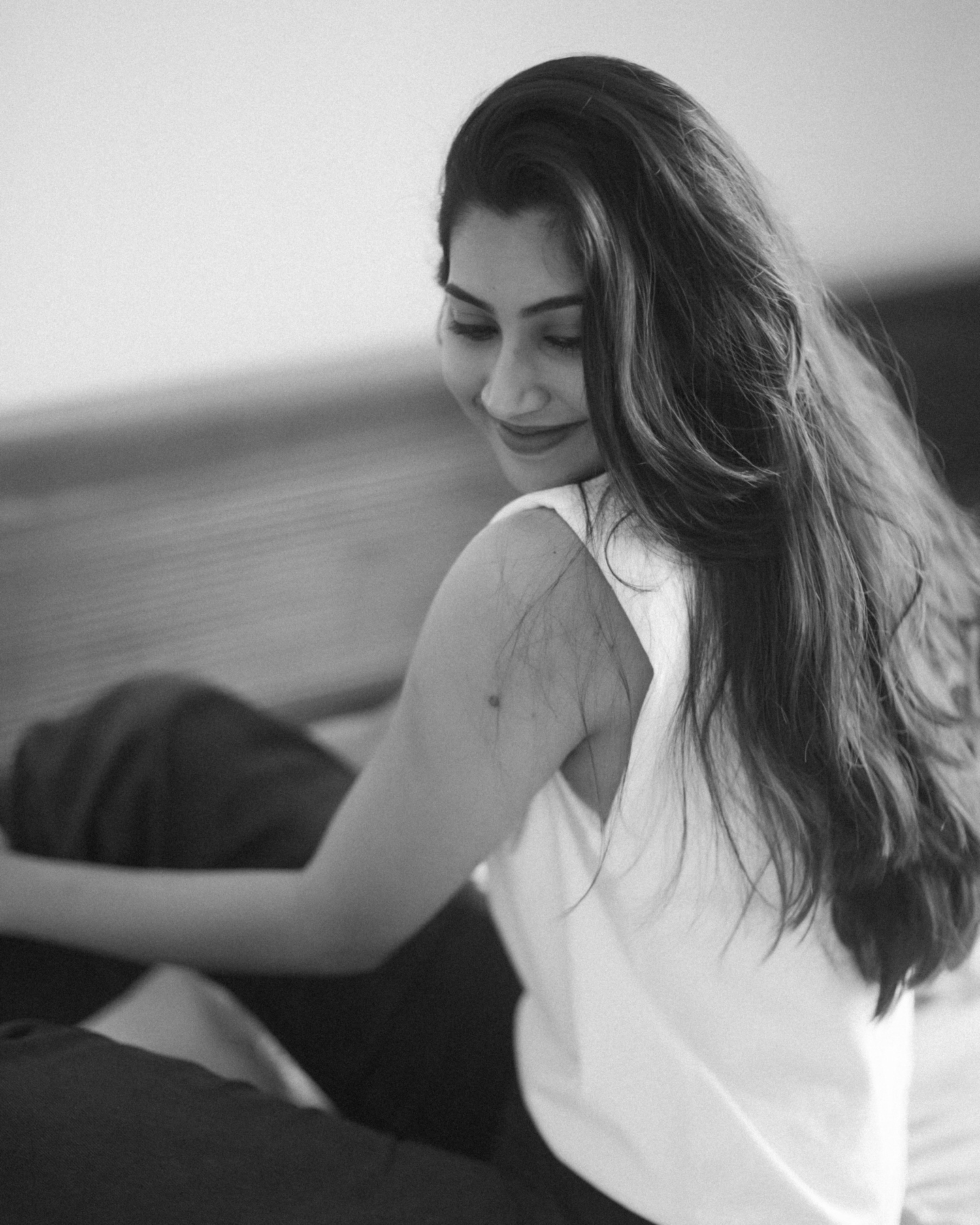 Gomathy Reddy monochrome elegant look