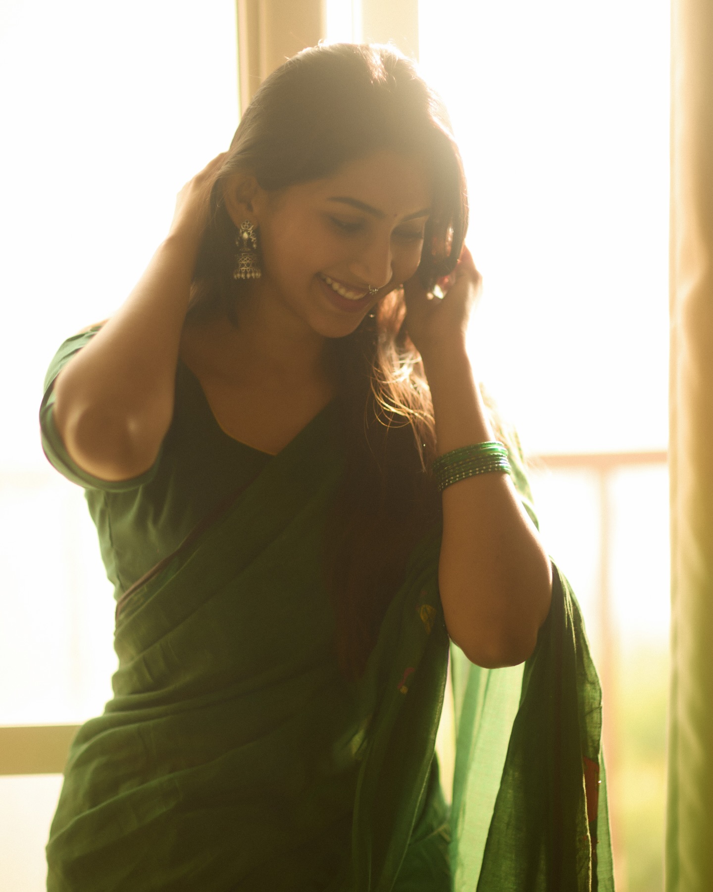 Gomathy Reddy golden hour portrait