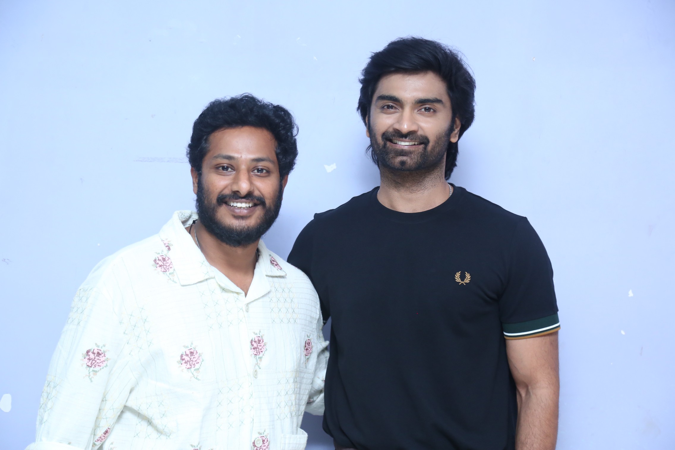 Dravid Selvam and Atharvaa at press meet