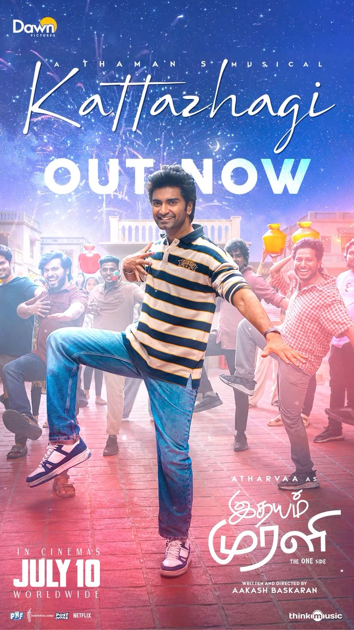 Kattazhagi song promotional poster from Idhayam Murali