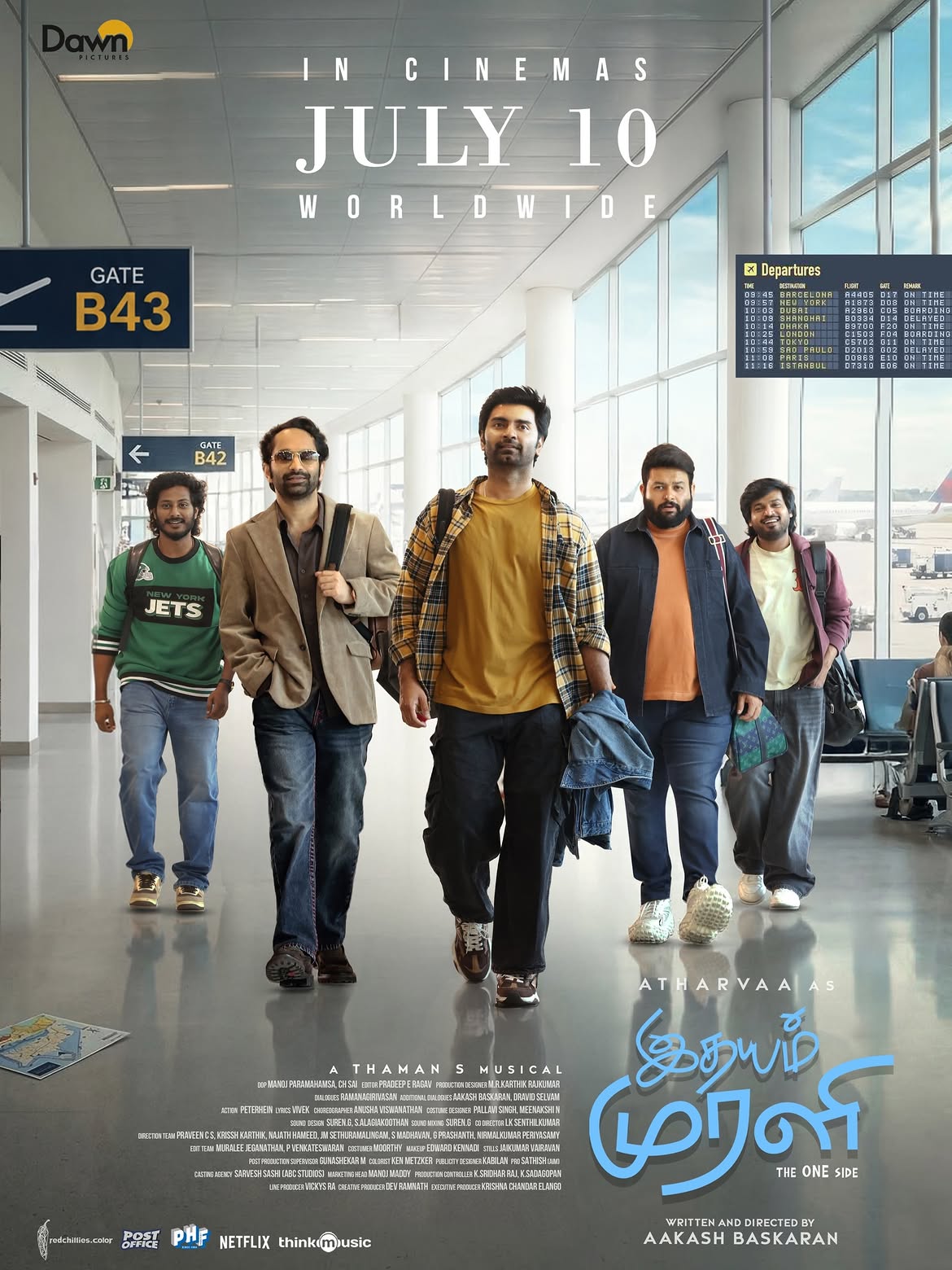 Idhayam Murali worldwide release promotional poster